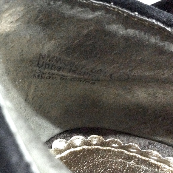 Naughty Monkey Rock and Roll Pumps gold studs - Picture 5 of 8